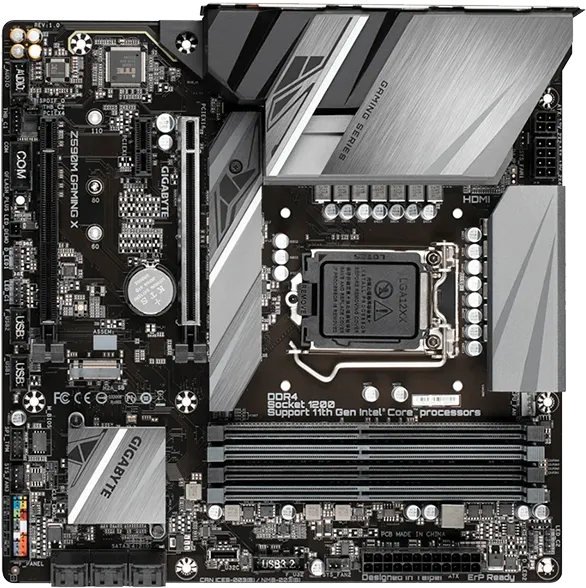 материнская плата Gigabyte Z590M Gaming X
