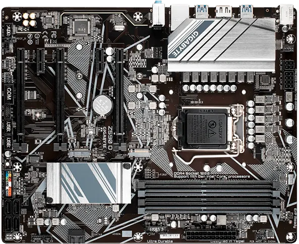 материнская плата Gigabyte Z590 D