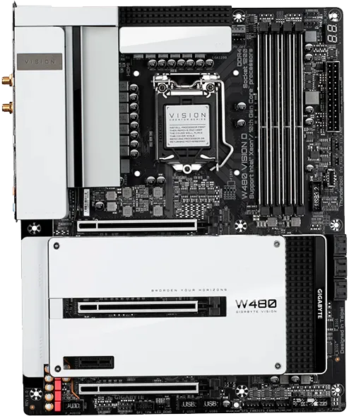 материнская плата Gigabyte W480 Vision D