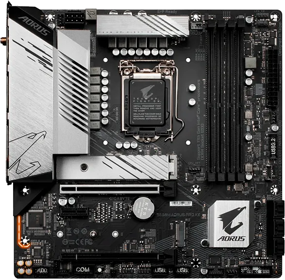 материнская плата Gigabyte B560M Aorus Pro AX